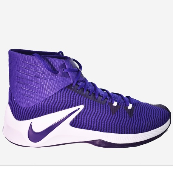 mens purple nike basketball shoes